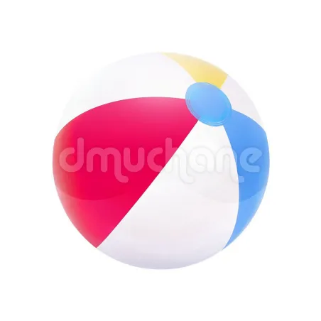 Aufblasbarer Strandball 61 cm für Kinder, bunte Wasserspielzeug für den Sommer