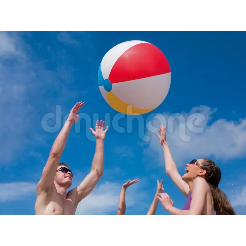 61 cm aufblasbarer Strandball, ideal für den Strand oder den Garten