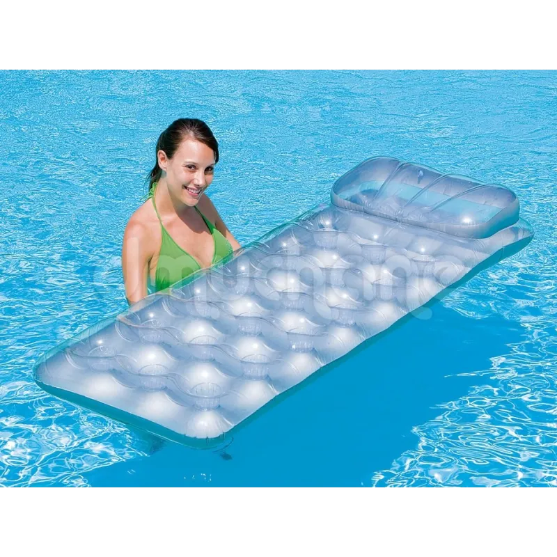 Bunter Wasser-Matratze, ideal für Strand und Pool