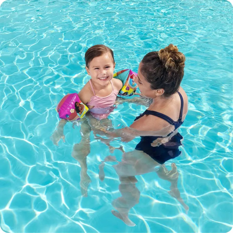 Disney Princess Schwimmflügel, rosa Schwimmhilfen für Kinder
