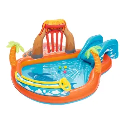 Aufblasbares Spielcenter Lava Lagoon 265 x 265 x 104 cm Bestway 53069