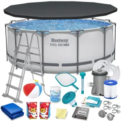 Garten-Rahmenpool 366 x 122 cm 18in1 Set Bestway 56420