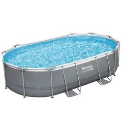 Garten-Stahlrahmenbecken, 488 x 305 x 107 cm, 18-teilig Bestway 56448