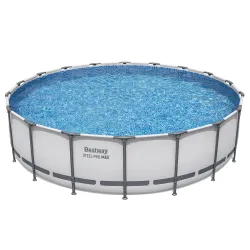 Garten-Stahlrahmen-Pool 549 x 122 cm, ideal für den Badespaß der Kinder