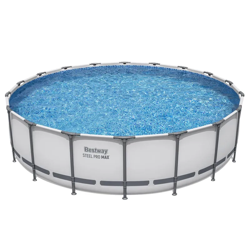 Garten-Stahlrahmen-Pool 549 x 122 cm, ideal für den Badespaß der Kinder