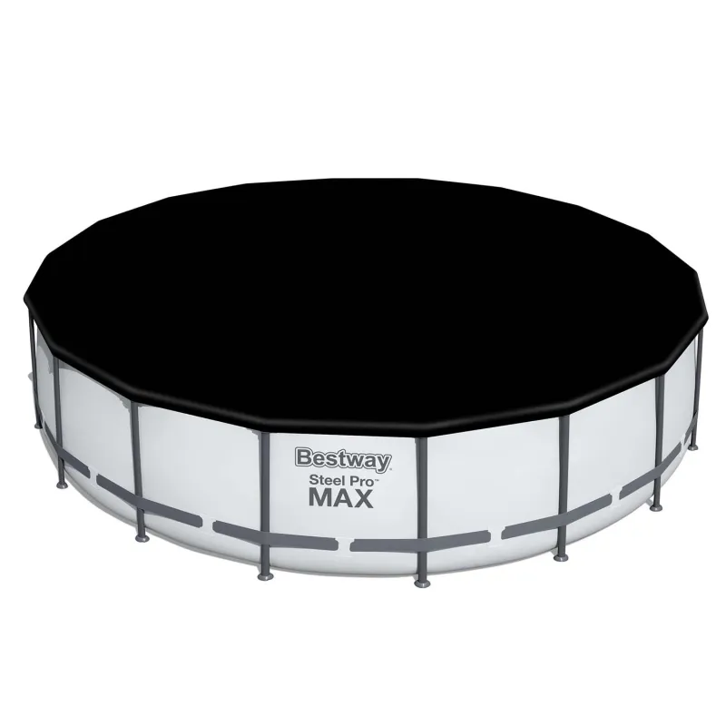 Garten-Stahlrahmen-Pool 549 x 122 cm 18in1, ideal für den Einsatz im Garten