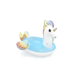 Aufblasbares Einhorn 155 x 119 cm, ideal für Pool oder Strand