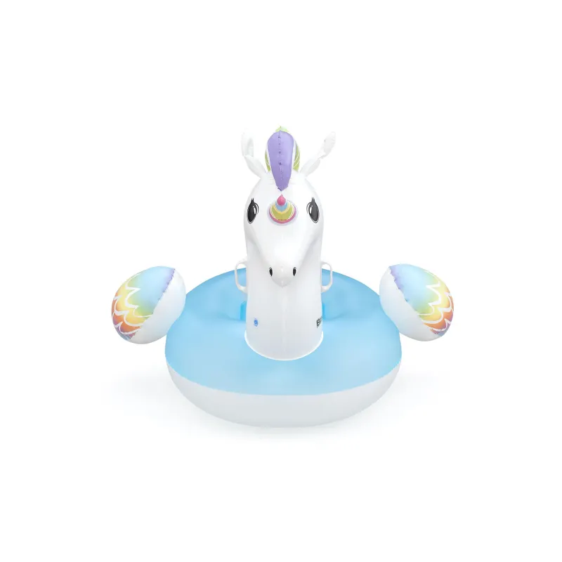 Aufblasbares Einhorn 155 x 119 cm, großer Spaß für Kinder im Garten