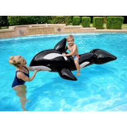 Aufblasbare Orca Jumbo Bestway 41009, farbenfrohes Wasserspielzeug für Spaß