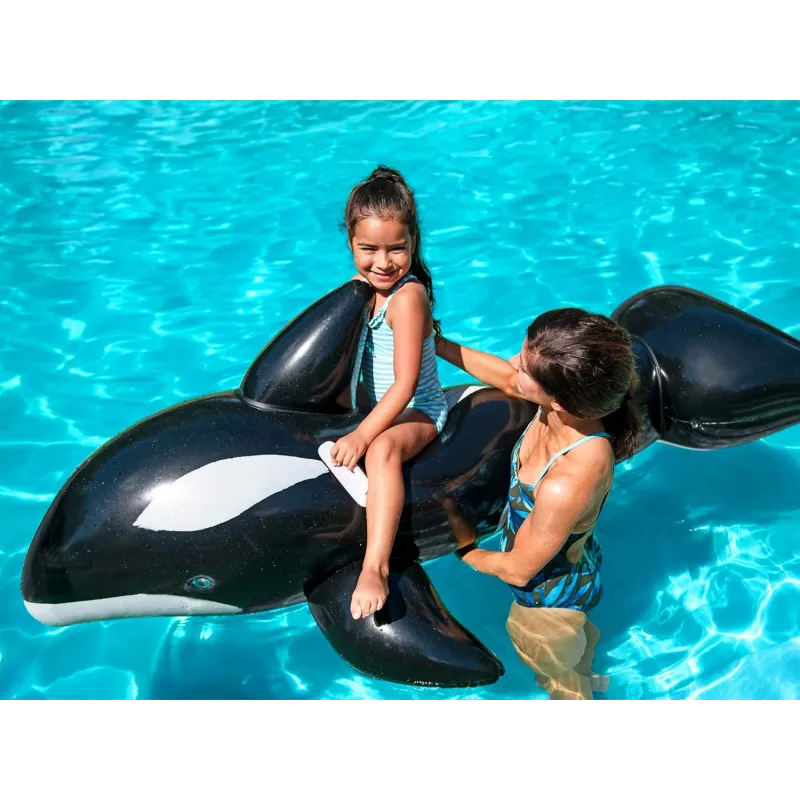 Aufblasbare Orca Jumbo Bestway 41009, aus strapazierfähigem Material, ideal für den Urlaub