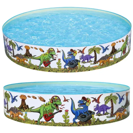 Dinosaurier Gartenpool 244x46cm, ideal für den Sommer im Garten