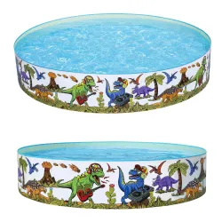 Aufblasbarer Dinosaurier-Kinderpool 183 x 38 cm Bestway 55022