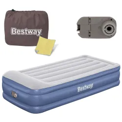 Bestway 67628 Aufblasbare Luftmatratze 191x97x46 cm mit Elektropumpe
