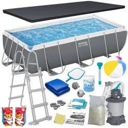 Bestway Garten-Stahlrahmenbecken 404 x 201 x 100 cm 18in1 56442