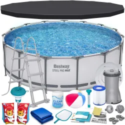 Garten-Framepool 457 x 122 cm, ideal für entspannende Sommertage im Garten