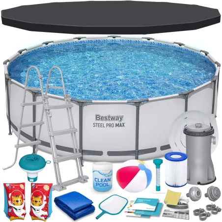 Garten-Framepool 457 x 122 cm, ideal für entspannende Sommertage im Garten