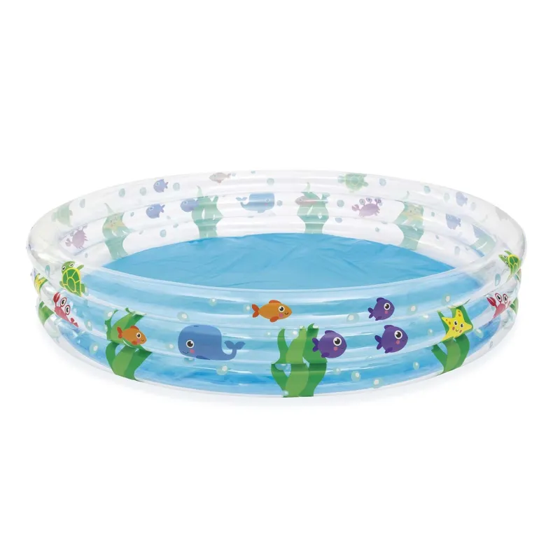 Aufblasbarer Kinderpool 183 x 33 cm, ideal für den Sommer im Garten