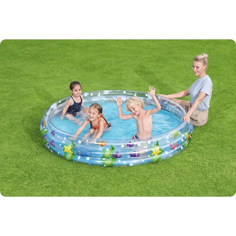 Perfekter aufblasbarer Kinderpool für den Garten, bringt Freude im Sommer