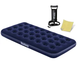 Bestway 67001 Aufblasbare Luftmatratze 188x99x22 cm mit Handpumpe