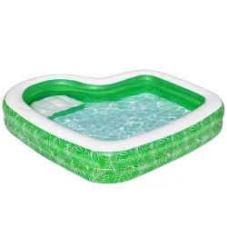 Aufblasbarer Pool 231 x 231 x 51 cm Grün Bestway 54336
