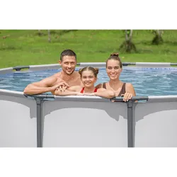 Stahlrahmen-Pool, ideal für den Garten, langlebig und stabil