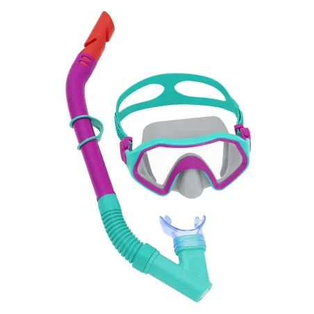 Lila-türkis Tauchset, ideal für Unterwasserabenteuer