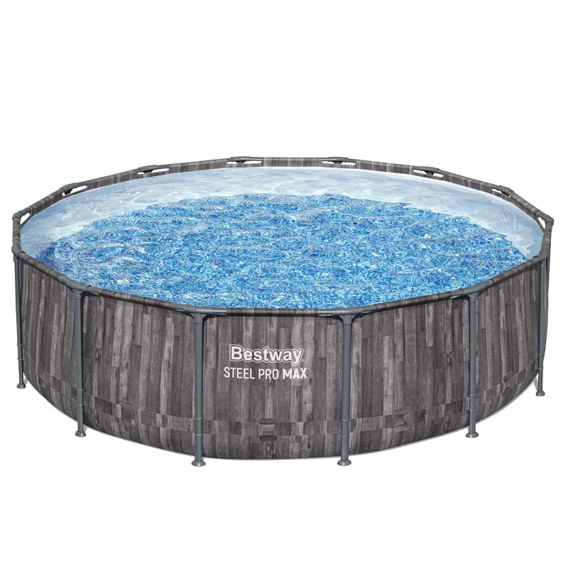 Robuster Garten-Rahmenpool 427 x 107 cm Bestway 5614Z für den Sommer