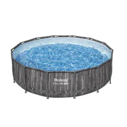 Idealer Garten-Rahmenpool 427 x 107 cm Bestway 5614Z für Sommervergnügen