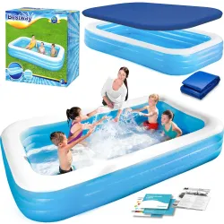 Aufblasbarer Familienpool 305 x 183 x 56 cm 3in1 Bestway 54009