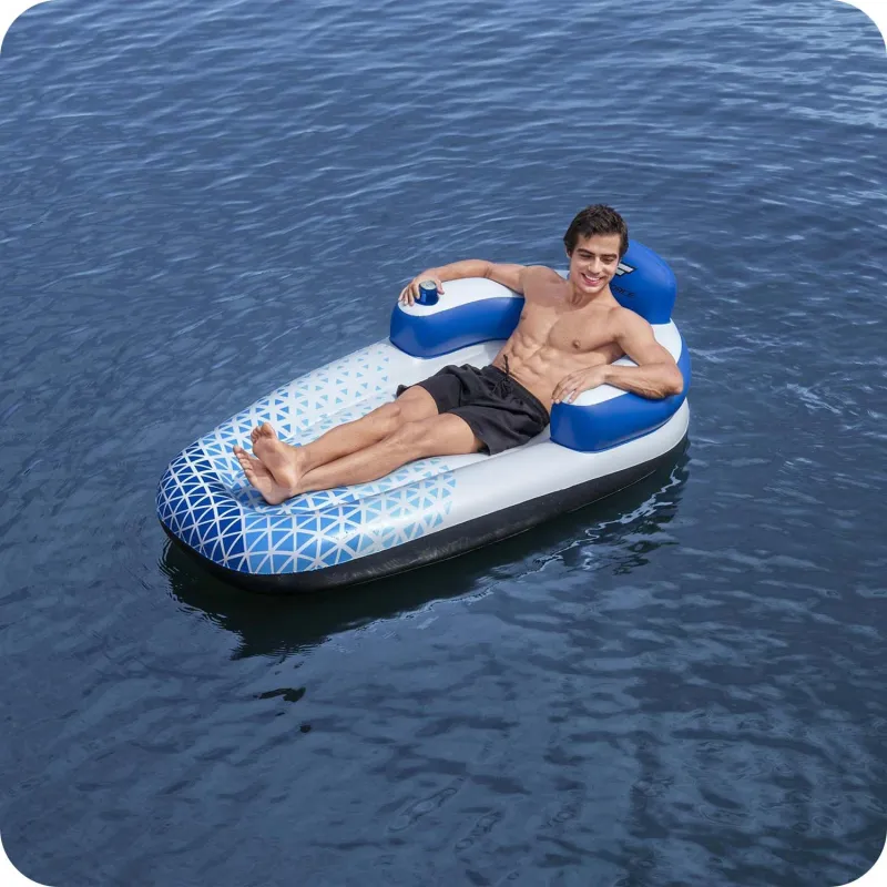 Indigo Wave Schwimm-Luftmatratze Bestway 43533, aus strapazierfähigem Material