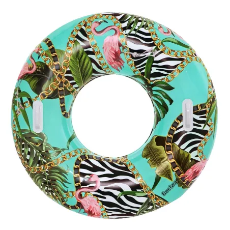 114 cm Schwimmring aus strapazierfähigem Material, ideal für den Sommer