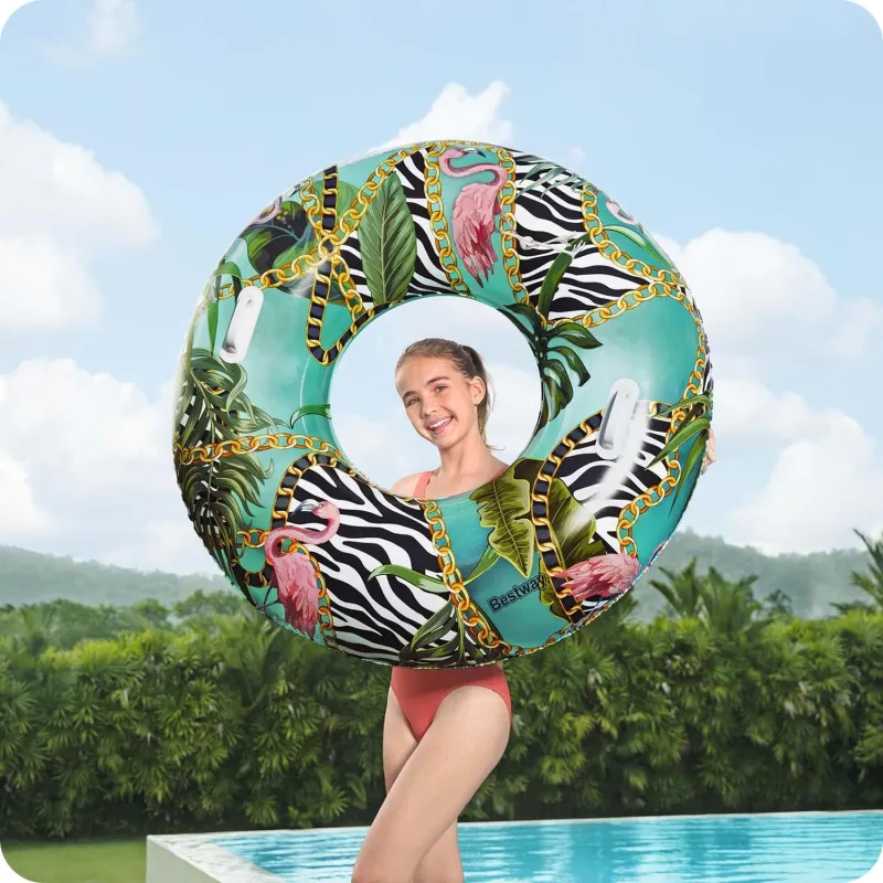 114 cm Schwimmring, ideal für den Pool oder den Urlaub