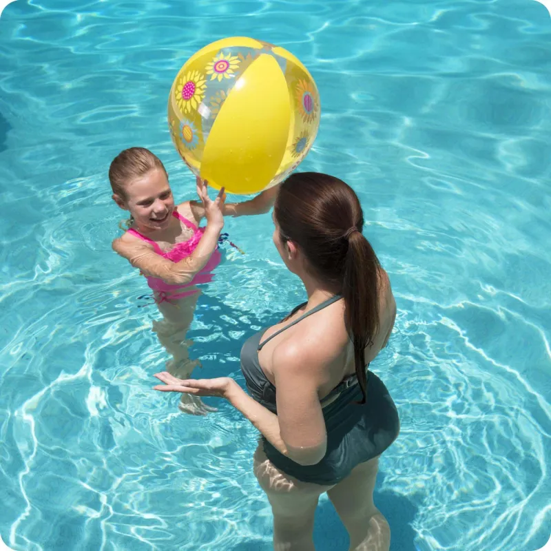 Wasserfeste Strandball 51 cm Bestway 31036, ideal für Strand und Pool