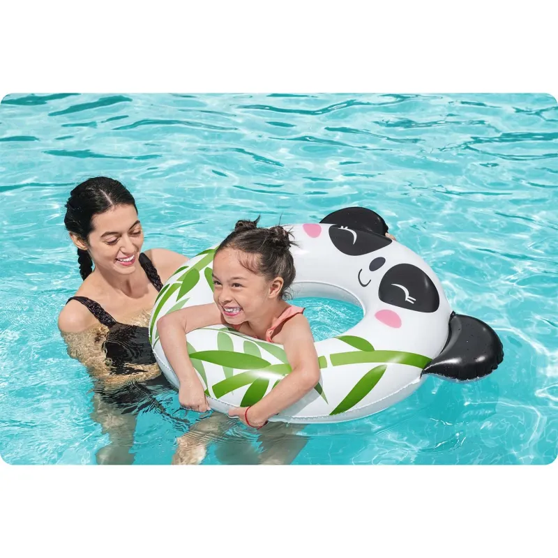 Panda-Schwimmring, ideal für Spaß im Pool oder am Strand für Kinder