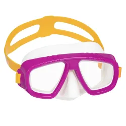Bequeme rosa Schwimmmaske mit robustem Design, langlebig und funktional