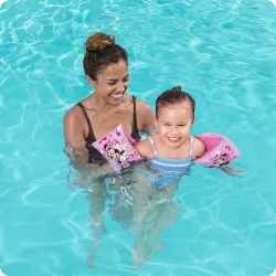 Minnie Schwimmflügel, ideal für Wasserspaß im Garten oder im Pool