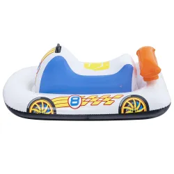 Ideal für Garten oder Pool, aufblasbarer Rennwagen-Ponton für Kinder