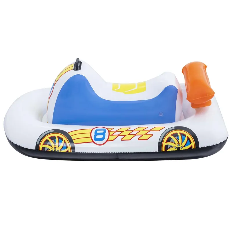 Ideal für Garten oder Pool, aufblasbarer Rennwagen-Ponton für Kinder