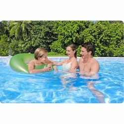 Garten-Stahlrahmenbecken 549 x 274 x 122 cm, ideal für Kinder im Freien