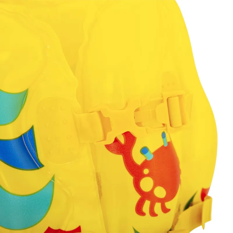 Bequeme tropische Schwimmlernweste, ideal für den Sommer