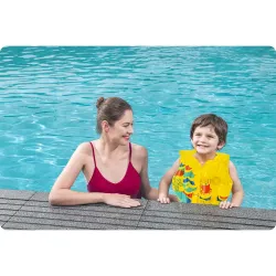 Ideale tropische Schwimmlernweste für Pool- und Strandaktivitäten