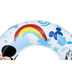 Schwimmring mit Mickey und Donald, aus strapazierfähigem Material gefertigt