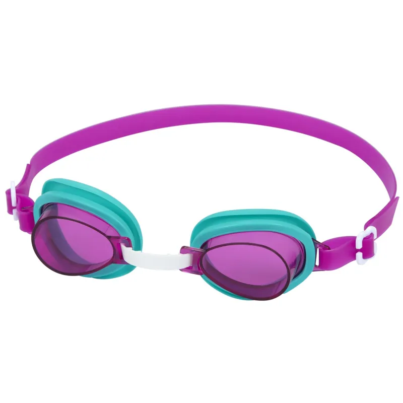 Türkise Schwimmbrille, ideal zum Schwimmen lernen