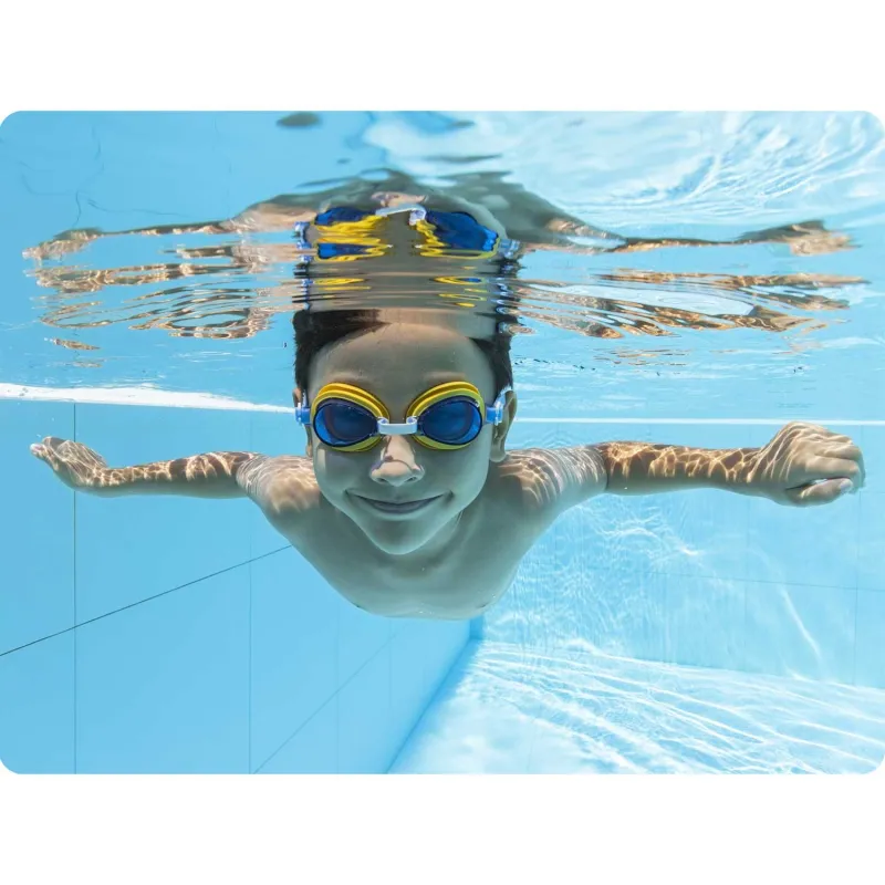 Schwimmbrille für Kinder, ideal für das Schwimmen lernen im Wasser