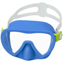 Blaue Schwimmmaske, ideal für Sommerferien am Wasser