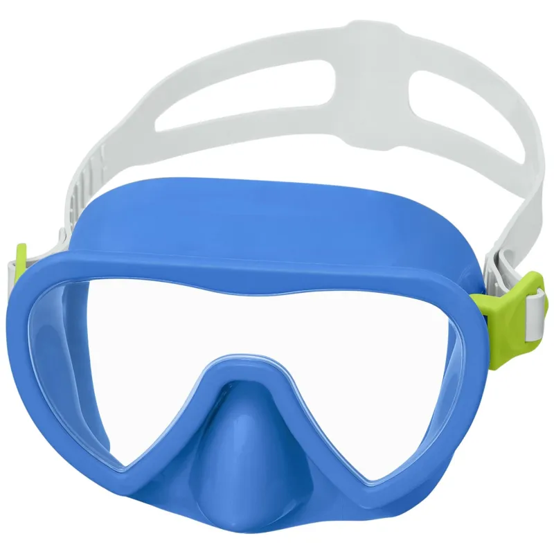 Blaue Schwimmmaske, ideal für Sommerferien am Wasser