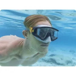 Bestway 22044 schwarze Schwimmmaske, ideal für den Einsatz im Schwimmbad oder am Strand