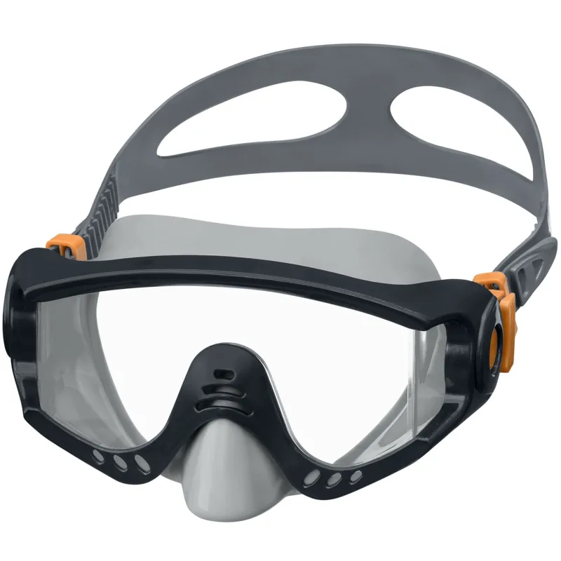 Bestway 22044 schwarze Schwimmmaske, ideal für Kinder und Erwachsene