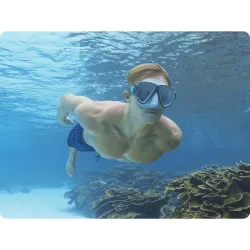 Stylische graue Schwimmmaske Bestway 22052, ideal für den Pool