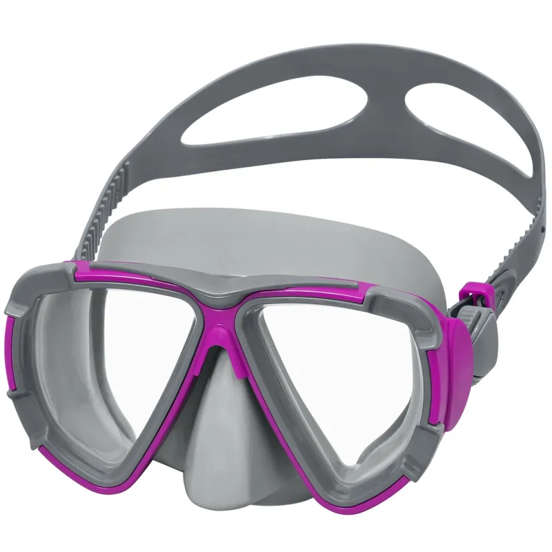 Violette Schwimmmaske, ideal für Kinder und Erwachsene beim Sommervergnügen